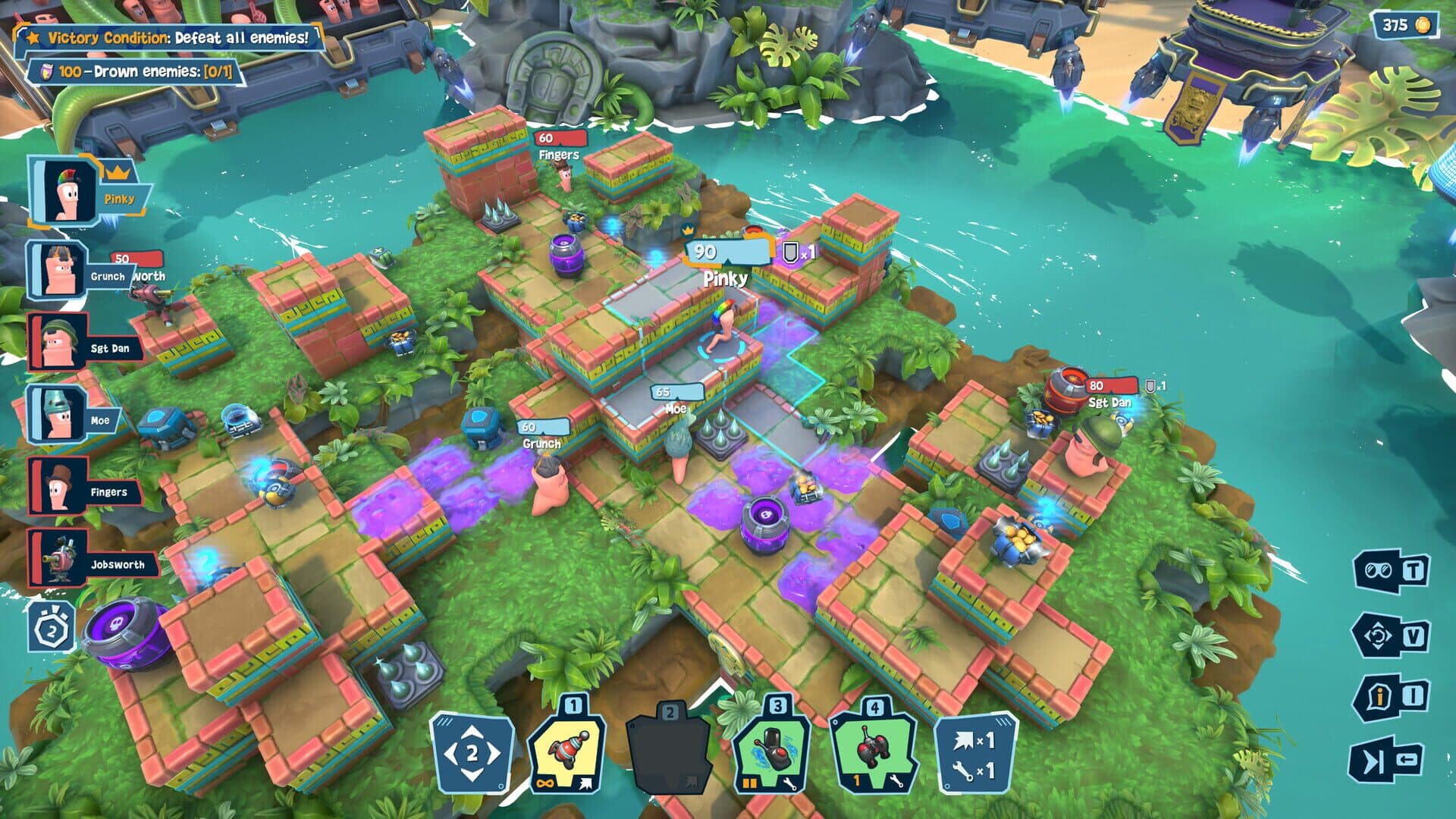 Worms Galactic Tactics screenshot 6