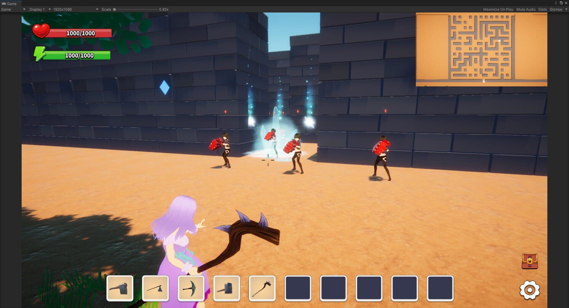 Claria's Great Maze screenshot 1