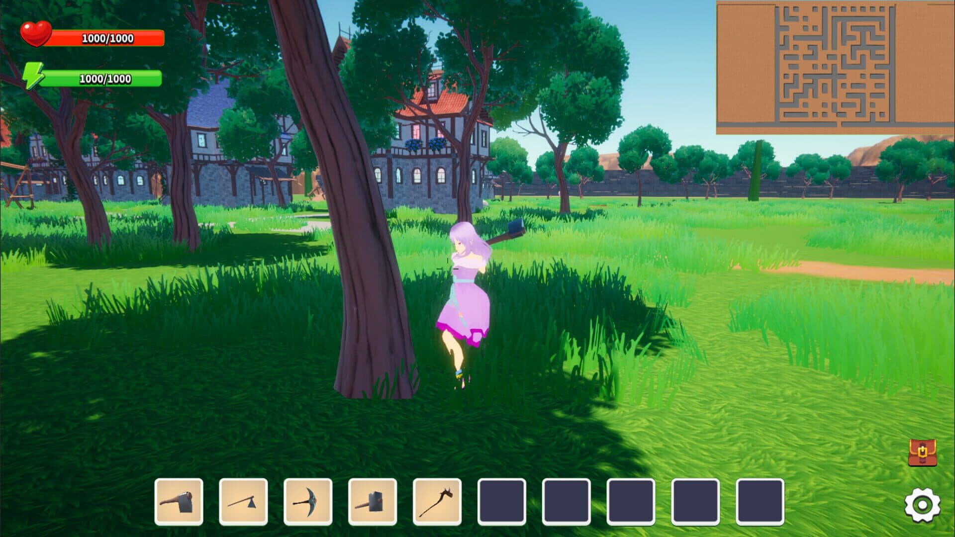 Claria's Great Maze screenshot 3