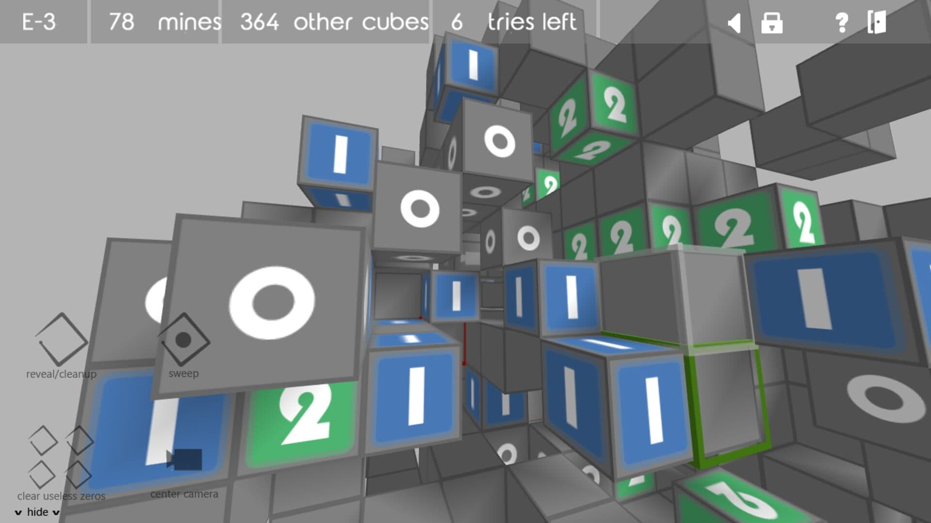 Asteroids Minesweeper screenshot 1
