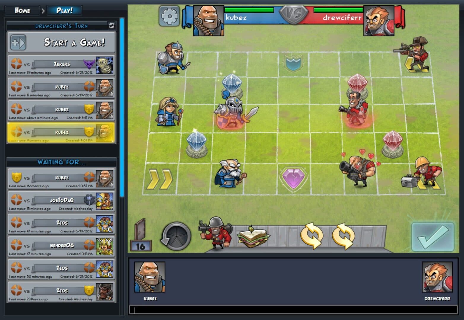 Hero Academy screenshot 1